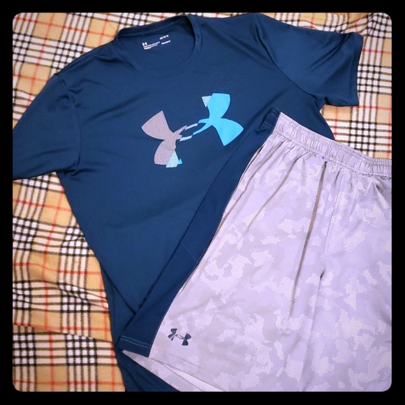 Under Armour Other - Under Armour size large 2 pc Short Set lot